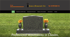 Desktop Screenshot of memorialsandheadstones.co.uk